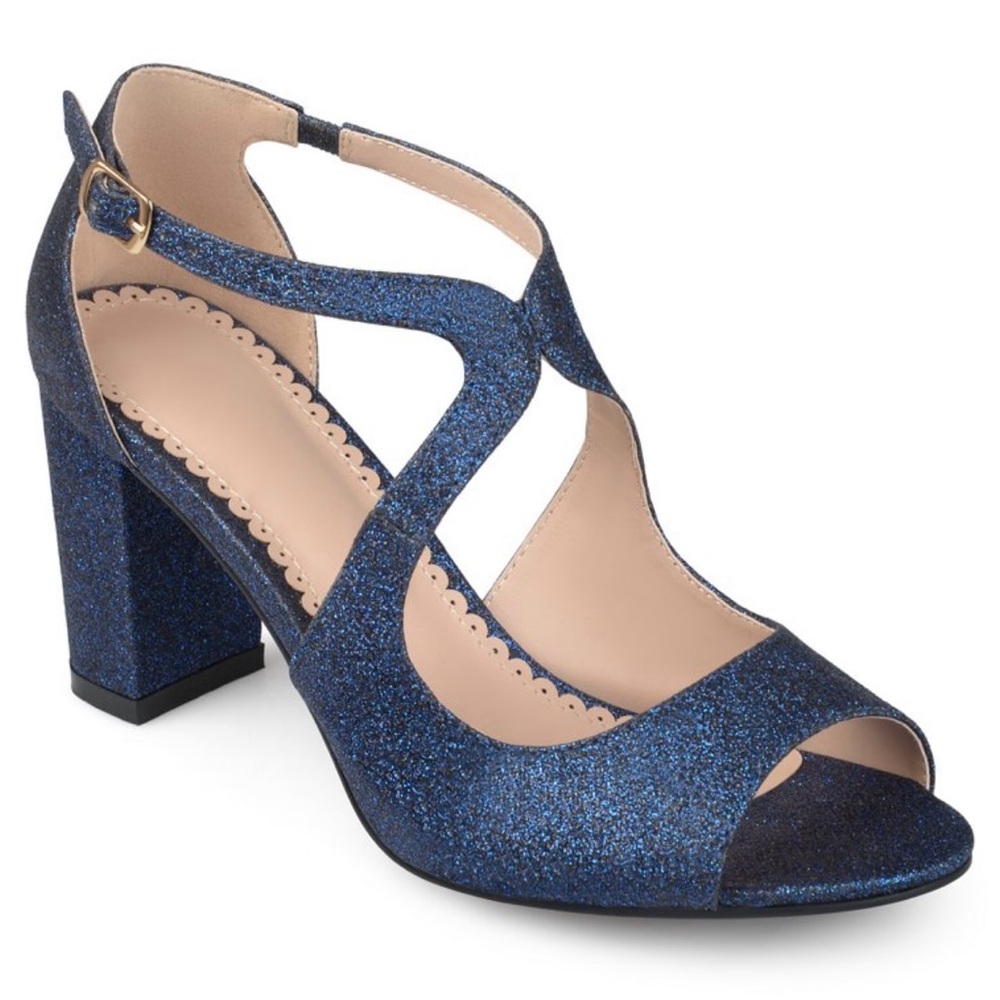 New - JG Blue Glitter Intersection Heels/ Size 11 / Brand New